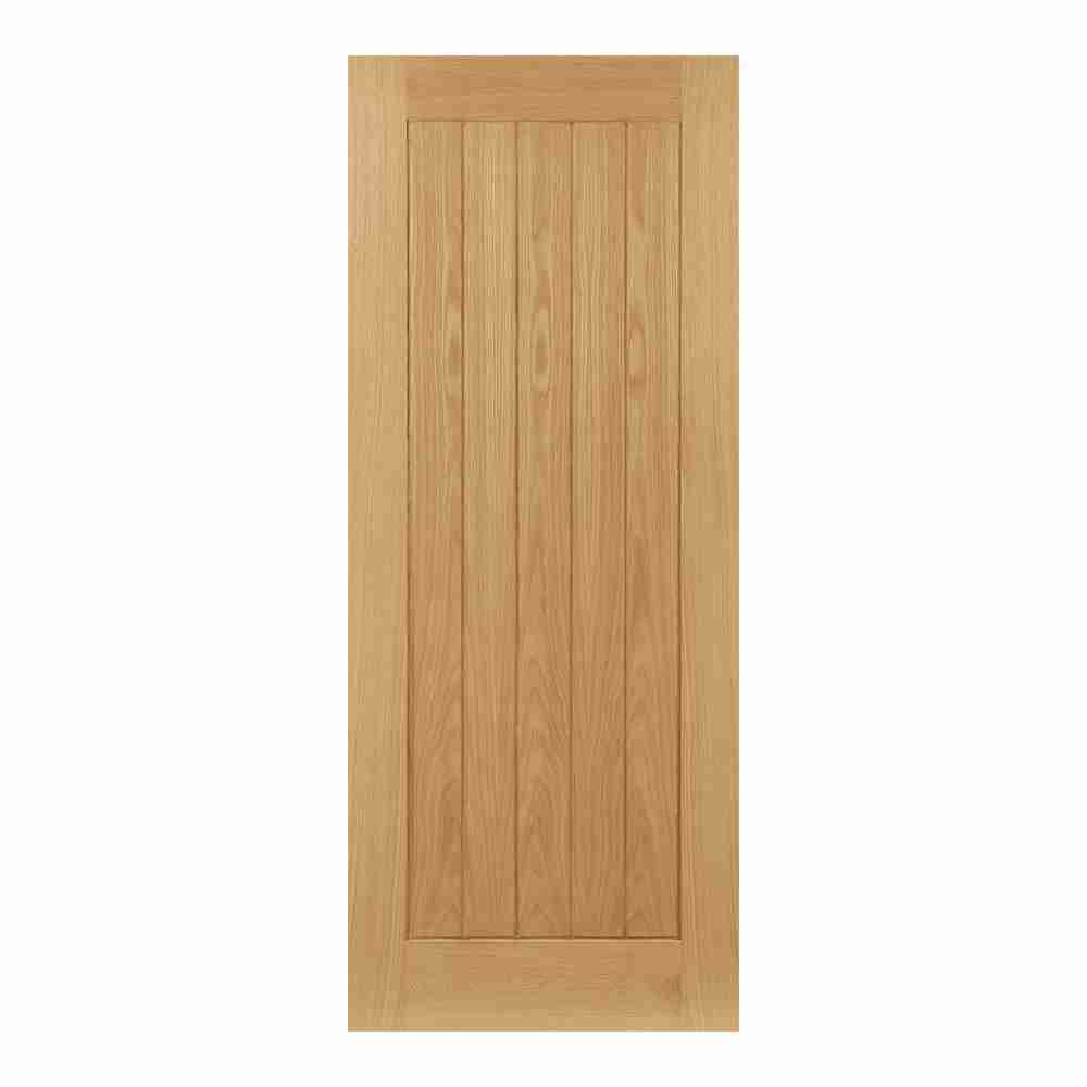 The best external doors for home safety 5 Déanta Ely Unfinished Oak FD30