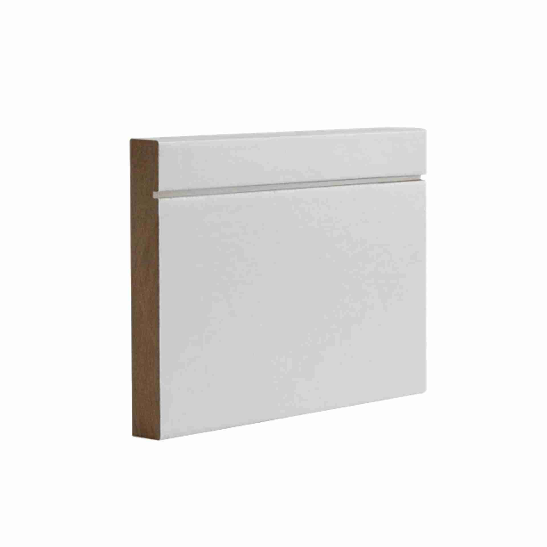 Déanta White Primed Shaker Skirting