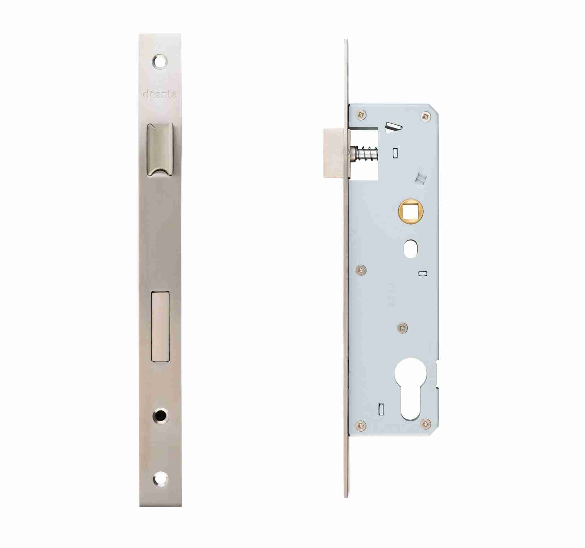 Déanta Slim Euro Profile Sashlock Stainless Steel