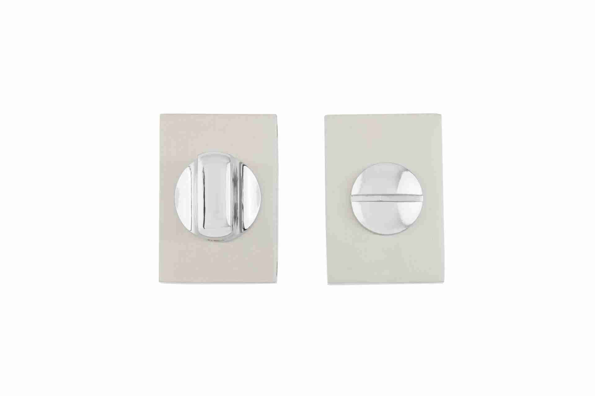 Déanta Urban Thumbturn Set Satin Nickel Chrome