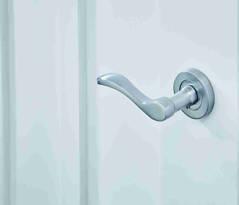 Ironmongery ariel satin chrome handle hardware pack 2 Ironmongery Ariel Satin Chrome Handle Hardware Pack