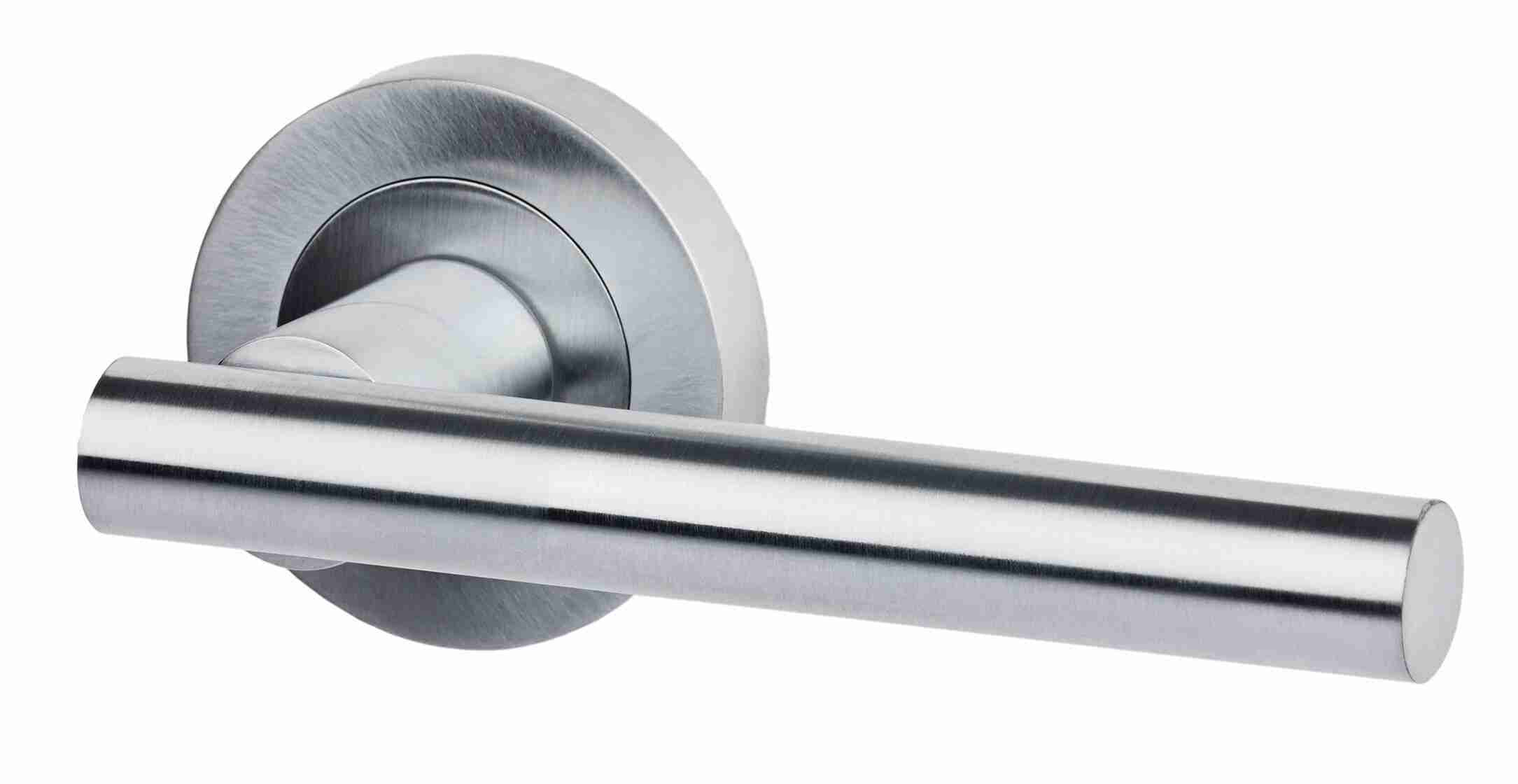 Ironmongery Hyperion Satin Chrome Handle Hardware Pack