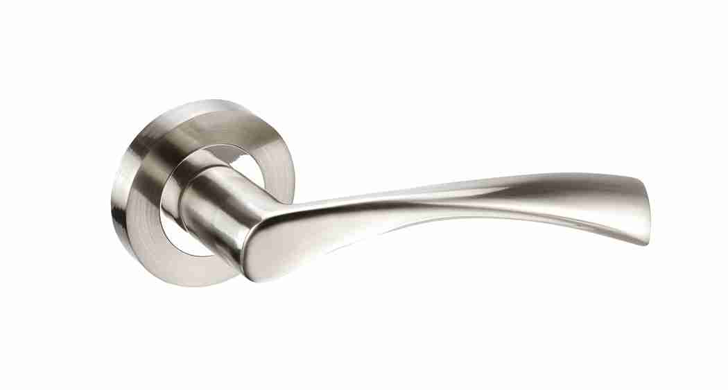 Ironmongery Lupus Satin Chrome Handle Hardware Pack