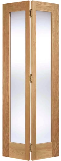 Oak Pattern 10 Glazed 2L Bi-Fold