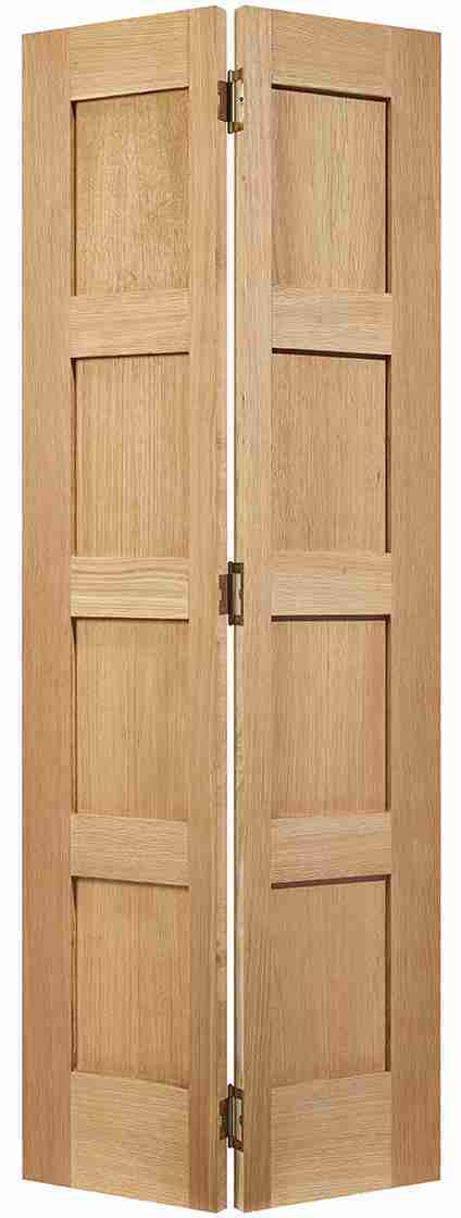 Oak Shaker 4P Bi-Fold