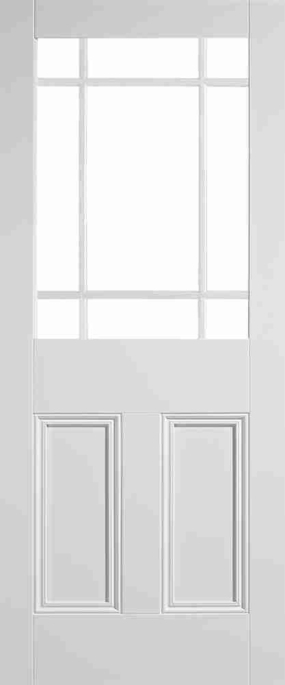 White Downham Unglazed 9 Light